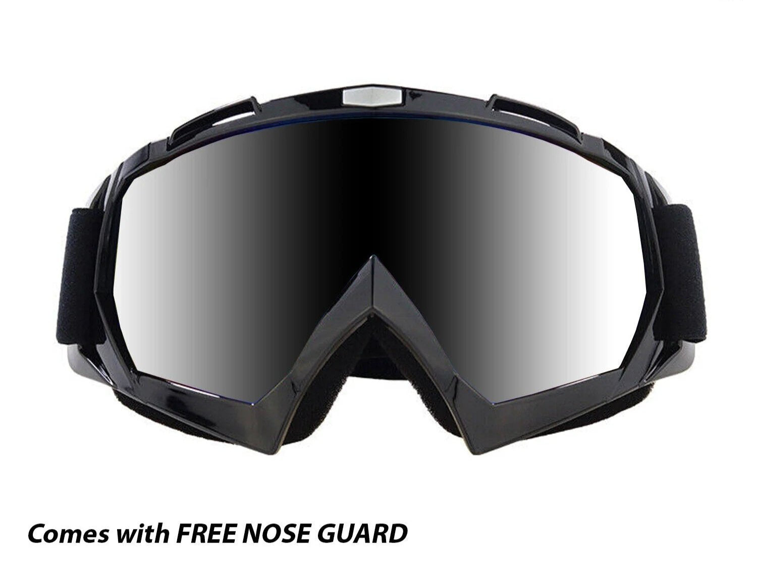 ProVision Motocross Goggles - High Impact, Anti-Fog, UV Protection - Motorcycle goggles Readi Gear