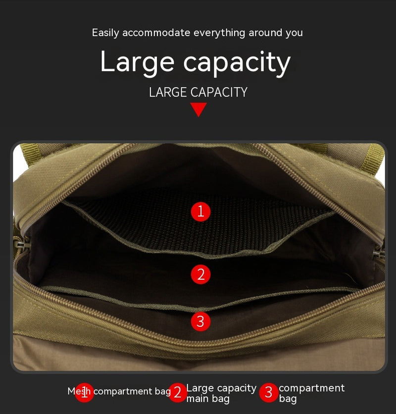 Tactical Trekker - Military Style Crossbody Sling Bag for Men and Women - Readi Gear