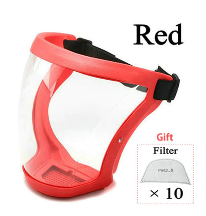 ClearGuard Full Face Shield - Anti-Fog Virus Protection Mask - Face shield Readi Gear