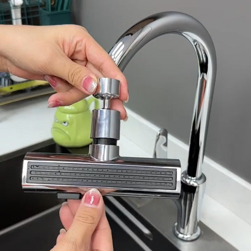 SwivelSpray Universal Rotating Kitchen Faucet Extension - Sink faucet Readi Gear