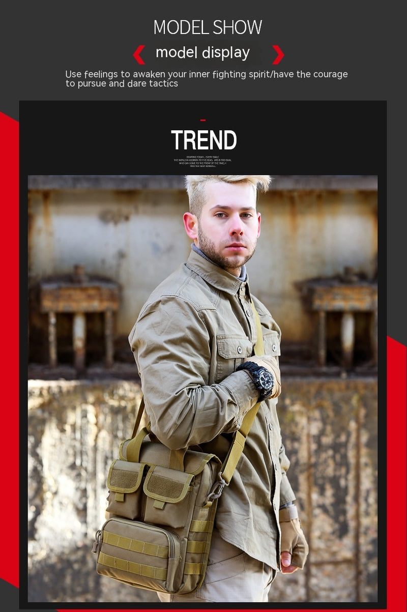 Tactical Trekker - Military Style Crossbody Sling Bag for Men and Women - Readi Gear