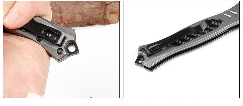 Browning Multifunctional Survival Knife - Steel & Carbon Fiber Handle - Browning Multifunctional Survival Knife - Stainless Steel & Carbon Fiber Handle Readi Gear