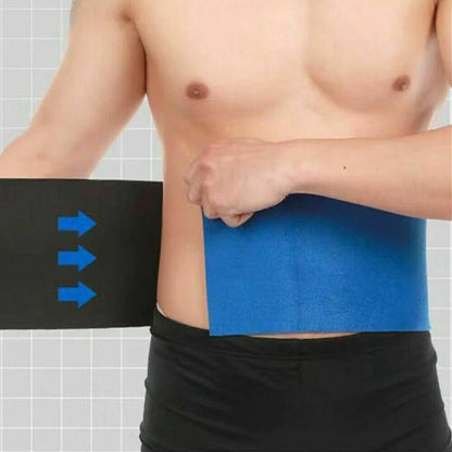 SweatPro Waist Trimmer Belt - Stomach Wrap for Weight Loss & Ab Toning - Waist Trimmer Belt Readi Gear