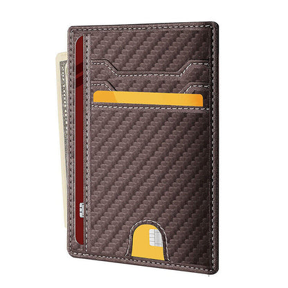ShieldMate Mens Leather RFID Blocking Wallet - RFID Blocking Credit Card Holder Readi Gear