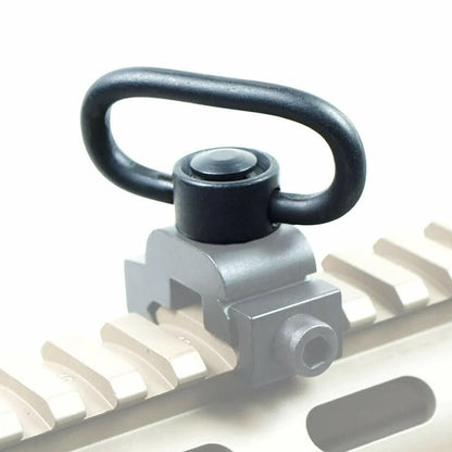 QuickDetach Rifle QD Sling Swivel Mount - 2PCS Heavy Duty 1.25 - Rifle sling swivel Readi Gear