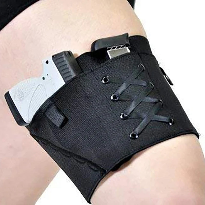 GlamGuard Adjustable Anti-Slip Thigh Holster for Women - GlamGuard Adjustable Anti-Slip Thigh Holster for Women Readi Gear