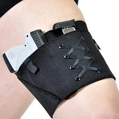 GlamGuard Adjustable Anti-Slip Thigh Holster for Women - GlamGuard Adjustable Anti-Slip Thigh Holster for Women Readi Gear