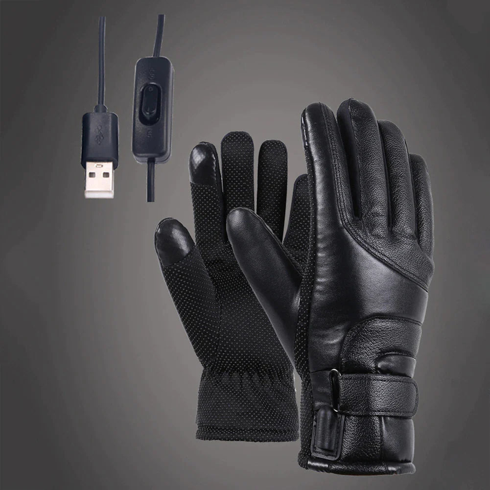 Winter USB Heated Gloves - Thermal, Waterproof, Touchscreen Hand Warmers - USB Winter Gloves Readi Gear