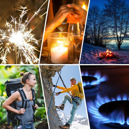 All-in-One Survival Plasma Lighter & Flashlight - USB Rechargeable, Waterproof - USB Plasma Lighter and Flashlight Readi Gear