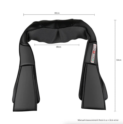 Deep Tissue Heated Shiatsu Massager for Neck, Back, and Shoulders - Readi Gear