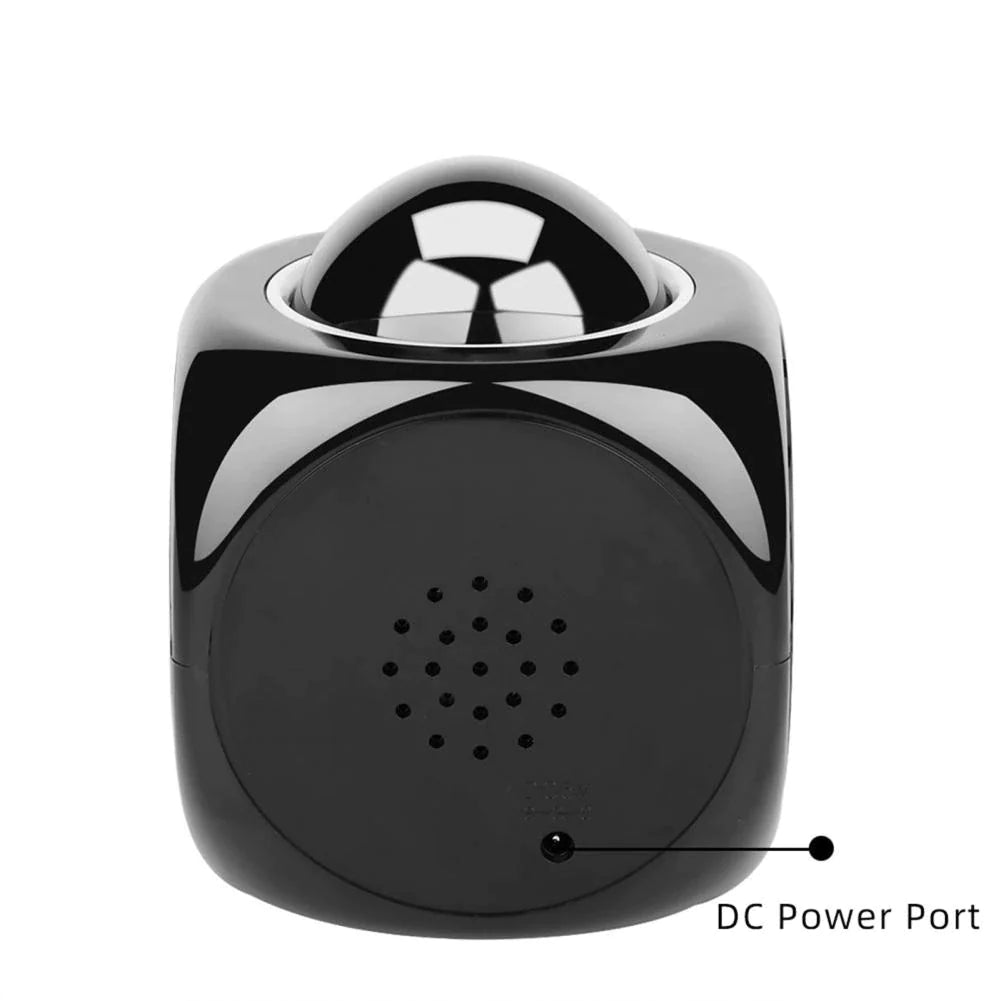 90° Swivel LED Projection Alarm Clock with Voice Talking & Weather Display - 90° Swivel LED Projection Alarm Clock with Voice Talking & Weather Display Readi Gear