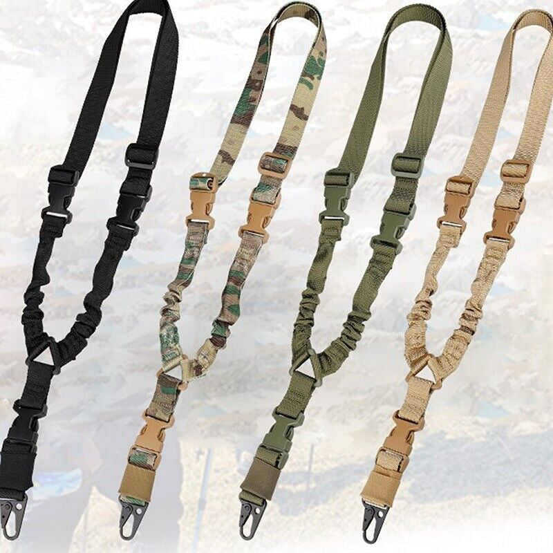 Military-Grade Single Point Rifle Sling - Quick Adjust & Detach - Military-Grade Single Point Rifle Sling - Quick Adjust & Detach Readi Gear