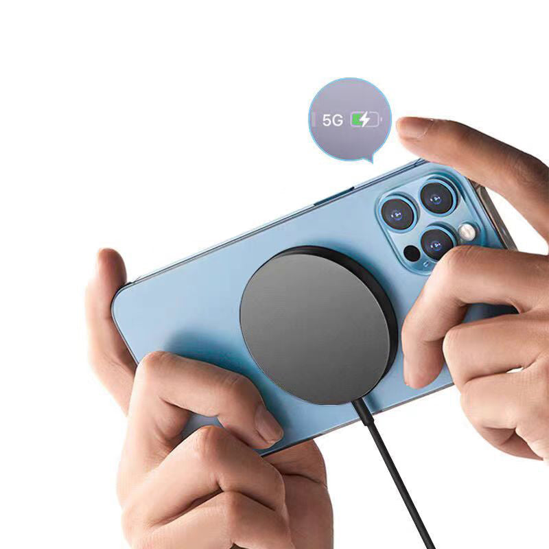 Qi2 15W Magnetic Wireless Charger - Fast Charging for iPhone 12-16 and More