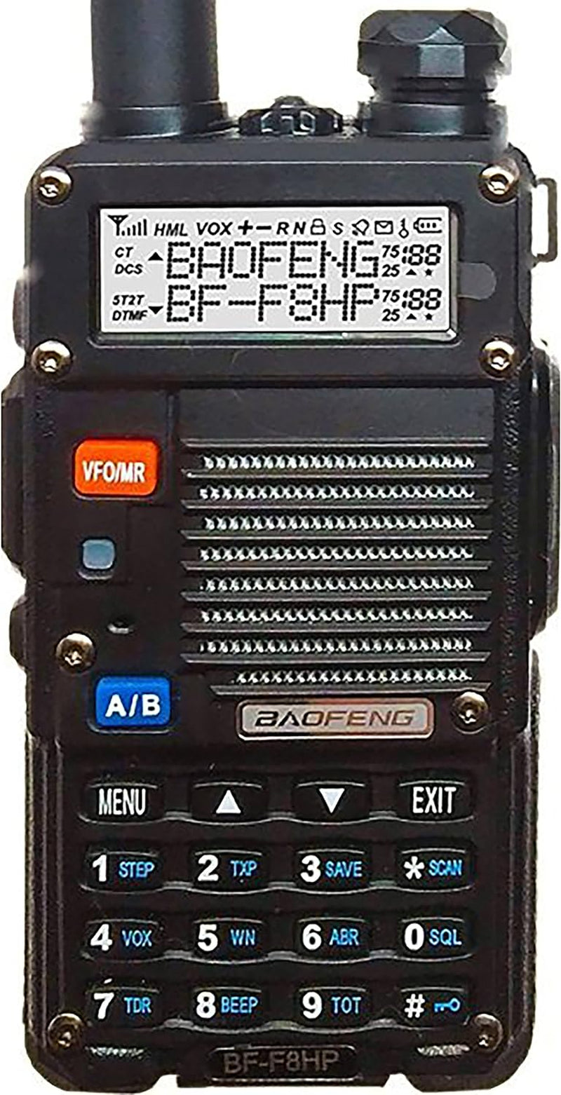BaoFeng BF-F8HP (3rd Gen UV-5R) - Enhanced Range, Battery, and Power - HAM Radio Readi Gear