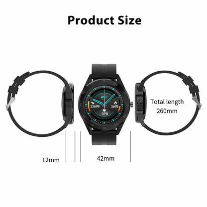 AquaTech Bluetooth Smartwatch with Heart Rate & Fitness Tracker - Bluetooth Smartwatch Fitness Tracker Readi Gear