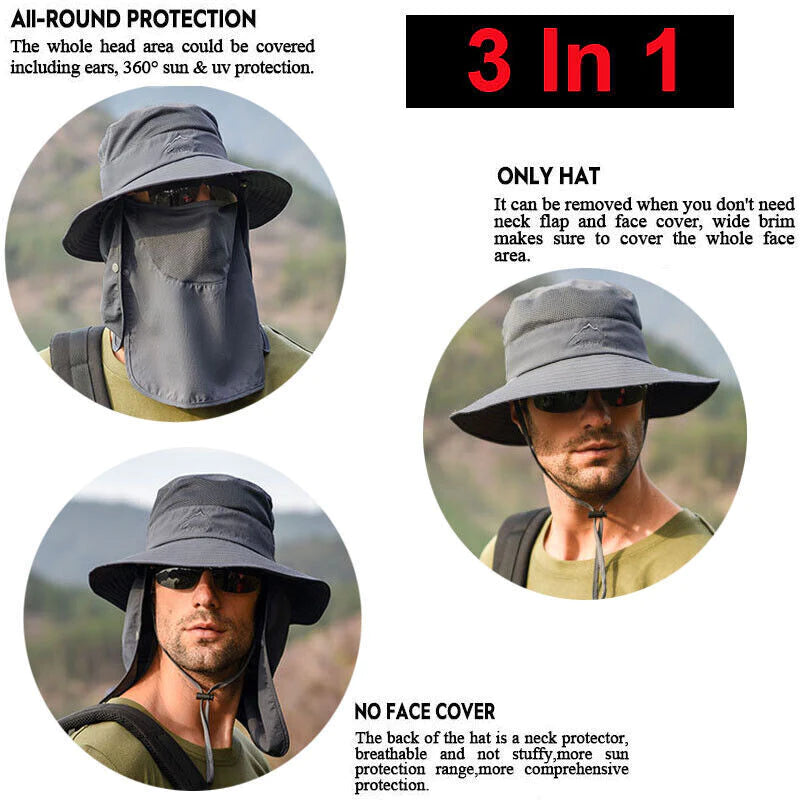 GearTop 360° Protection Sun Hat - GearTop 360° Protection Sun Hat Readi Gear