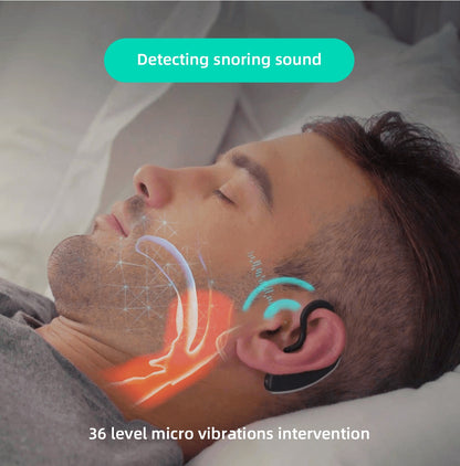 SnoreEase Bluetooth Sleep Aid - Anti-Snoring Earset & Sleep Analyzer - anti-snoring device Readi Gear