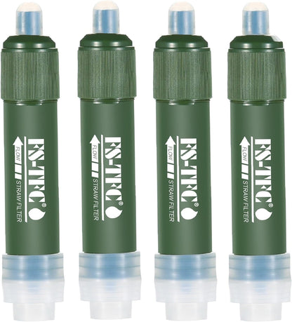 PureFlow Survival Straw: Triple Filtration Water Purifier, 1000 Gallon Capacity - Portable water filter Readi Gear