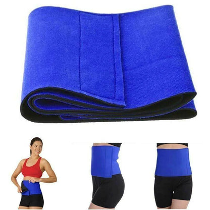 SweatPro Waist Trimmer Belt - Stomach Wrap for Weight Loss & Ab Toning - Waist Trimmer Belt Readi Gear