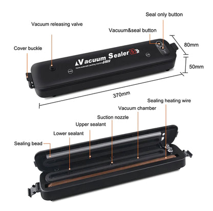 Automatic Vacuum Sealer Machine - Keep Food Fresh Up to 3 Years - food vacuum sealer Readi Gear