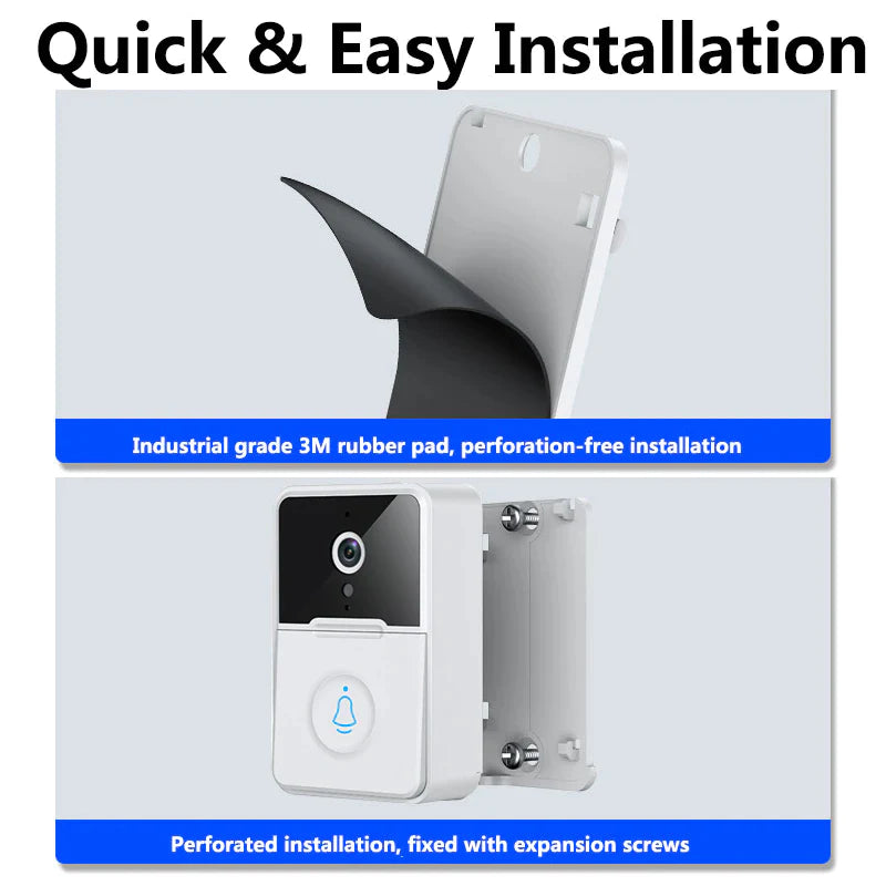 ShieldCam Wireless Doorbell - HD Video, Night Vision & 2-Way Intercom - Smart doorbell and security camera Readi Gear