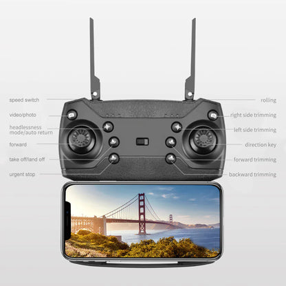 SkyCapture 4K HD Dual Camera Foldable Drone +4 Battery - Dual Camera Drone Readi Gear