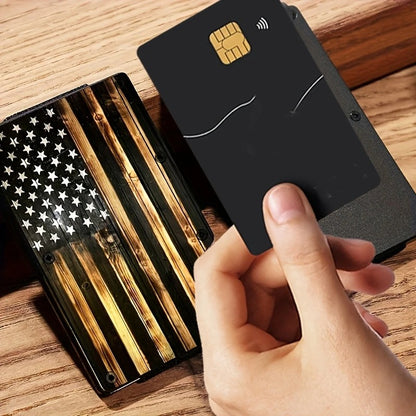 FreedomShield RFID Blocking Aluminum Alloy Wallet & Credit Card Holder