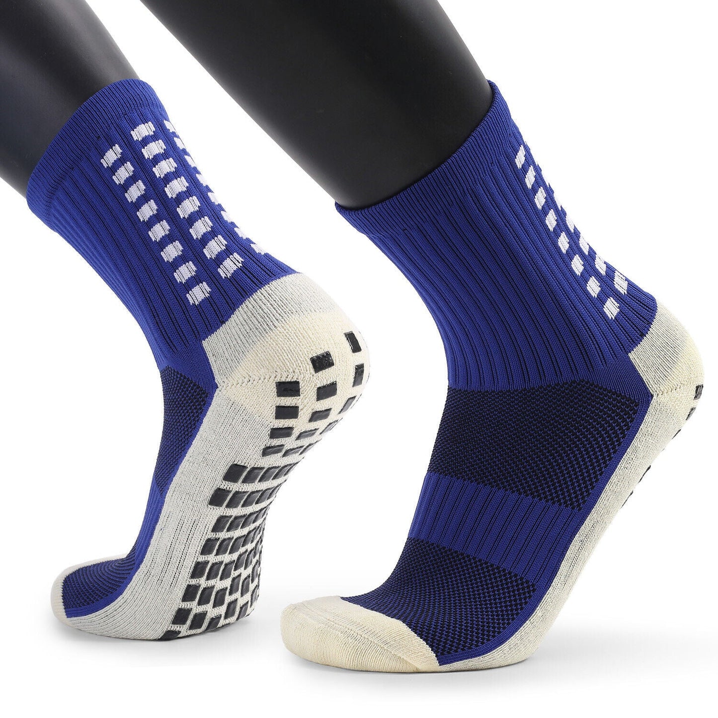 GripPro Sports Socks: Anti-Slip Performance for Soccer, Football, Basketball, Hiking (3 Pack) - Anti-Slip Performance Sports Socks Readi Gear