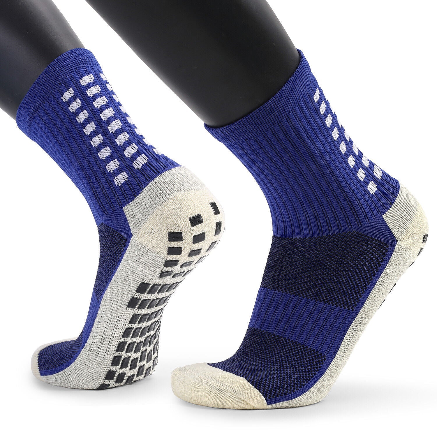 GripPro Sports Socks: Anti-Slip Performance for Soccer, Football, Basketball, Hiking (3 Pack) - Anti-Slip Performance Sports Socks Readi Gear