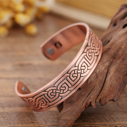 Spartan Vitality Men's Copper Magnetic Bracelet for Pain Relief - copper health bracelet Readi Gear