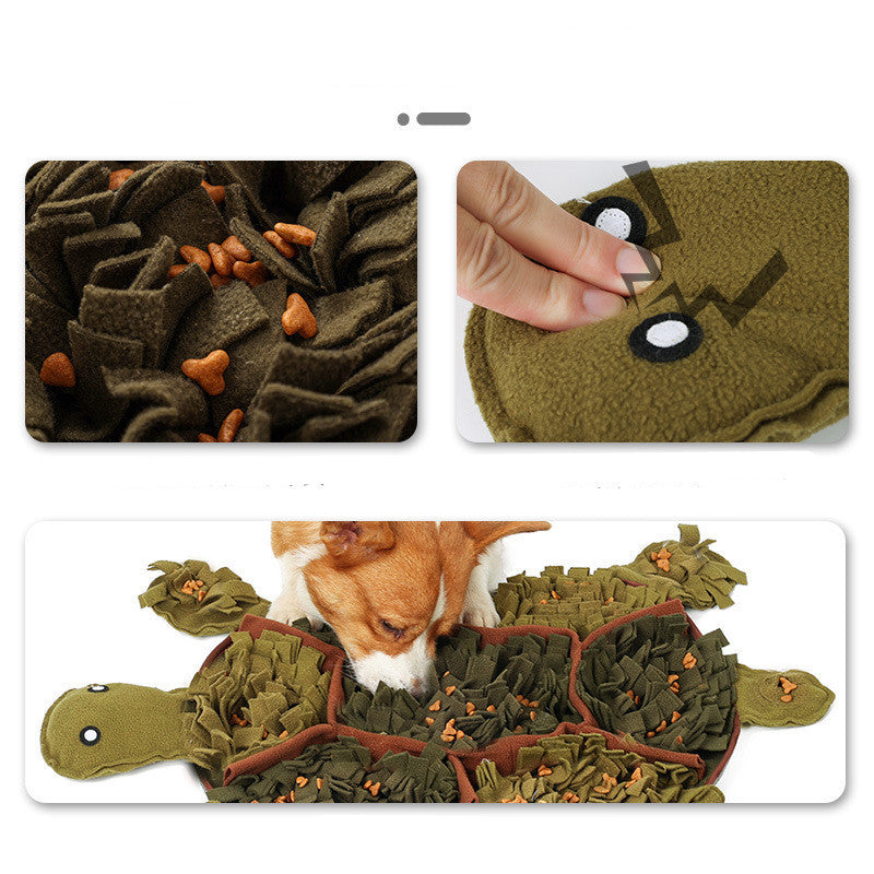 ZenTurtle Snuffle Mat for Dogs - Stress Relief, Training & Feeding - Dog Snuffle mat Readi Gear
