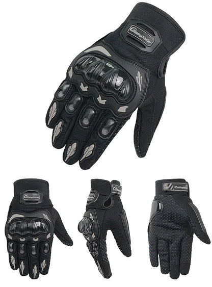 RideArmor Full Protection Touchscreen Motorcycle Gloves - Motorcycle gloves Readi Gear