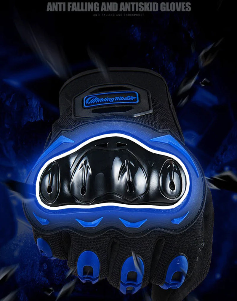 RideArmor Full Protection Touchscreen Motorcycle Gloves - Motorcycle gloves Readi Gear