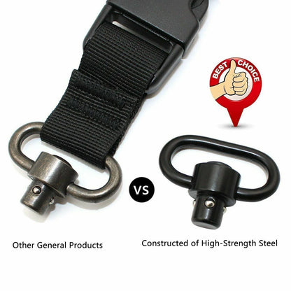 QuickDetach Rifle QD Sling Swivel Mount - 2PCS Heavy Duty 1.25 - Rifle sling swivel Readi Gear