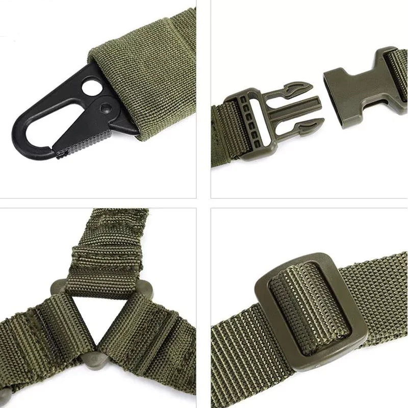 Military-Grade Single Point Rifle Sling - Quick Adjust & Detach - Military-Grade Single Point Rifle Sling - Quick Adjust & Detach Readi Gear