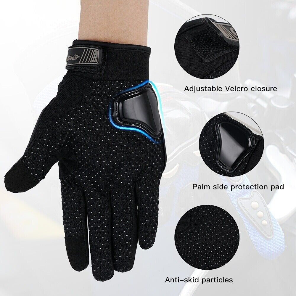 RideArmor Full Protection Touchscreen Motorcycle Gloves - Motorcycle gloves Readi Gear