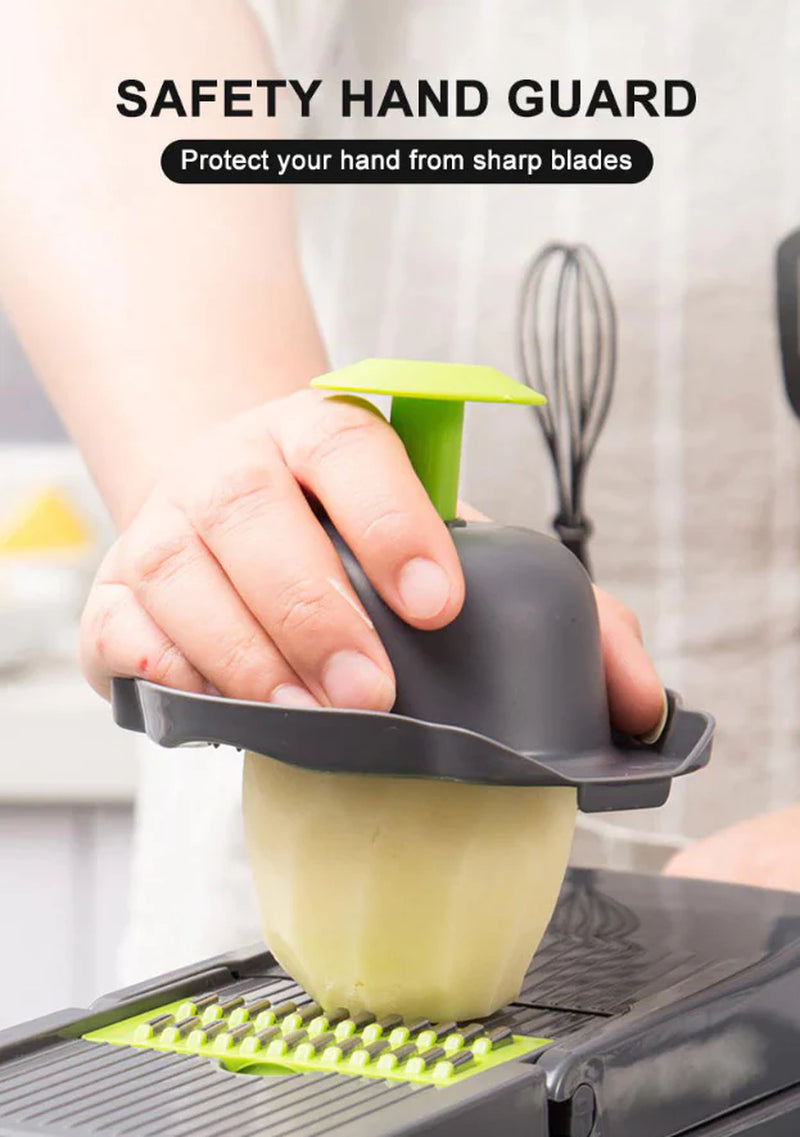 MasterChef 14-Piece Vegetable Fruit Chopper Dicer Slicer Set - Kitchen Slicer Readi Gear