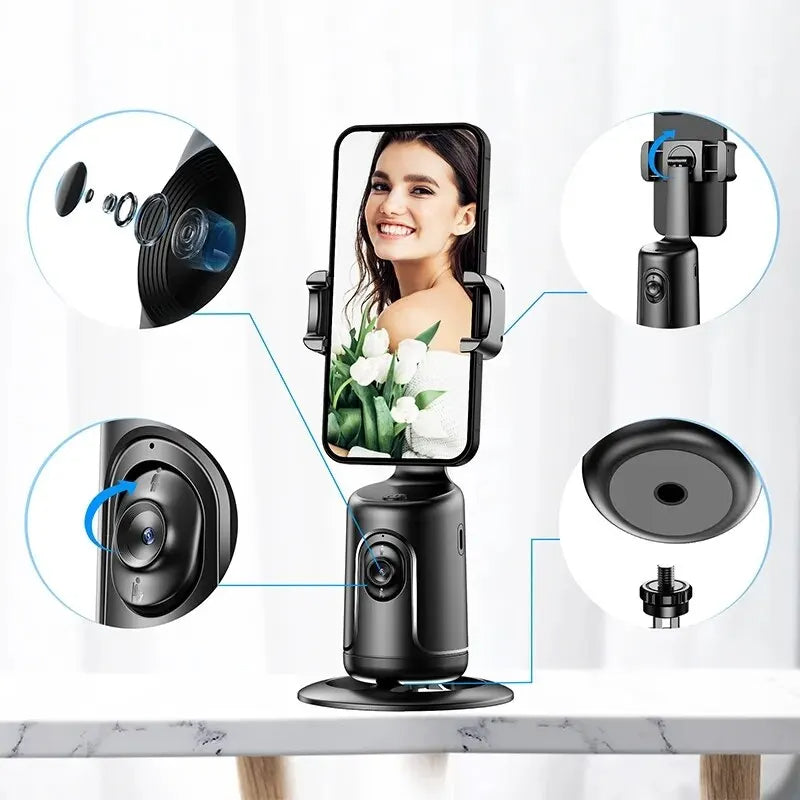 FaceFollow 360° Smart Gimbal - Hands-Free Video Recording - phone accessories Readi Gear