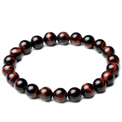 Red Tiger Eye Anti-Fatigue Gemstone Bracelet - Red Tiger Eye Anti-Fatigue Gemstone Bracelet Success Readi Gear