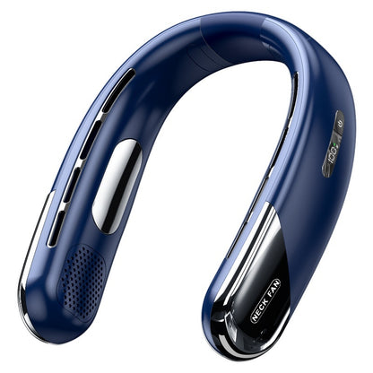 CoolWave Mini Portable USB Bladeless Neck Fan – Silent Operation & 5 Speeds - Neck Cooling Fan Readi Gear