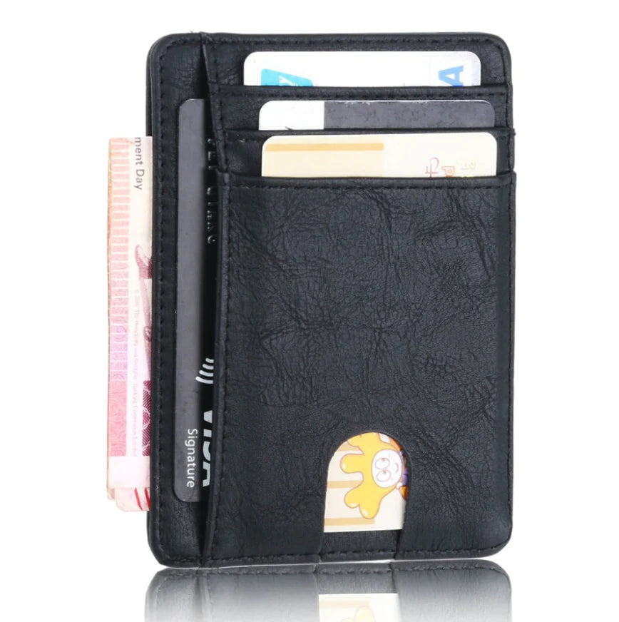 ShieldMate Mens Leather RFID Blocking Wallet - RFID Blocking Credit Card Holder Readi Gear