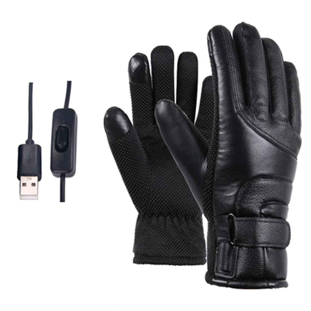Winter USB Heated Gloves - Thermal, Waterproof, Touchscreen Hand Warmers - USB Winter Gloves Readi Gear