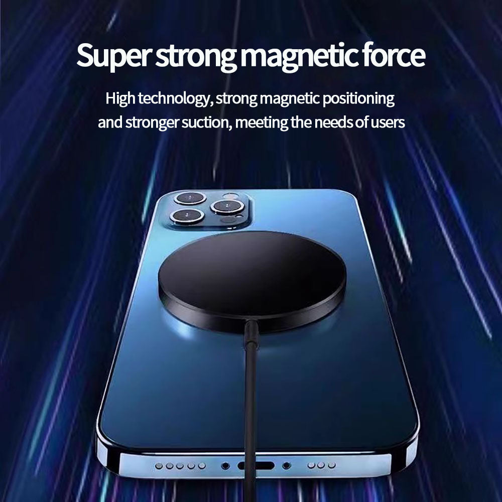 Qi2 15W Magnetic Wireless Charger - Fast Charging for iPhone 12-16 and More