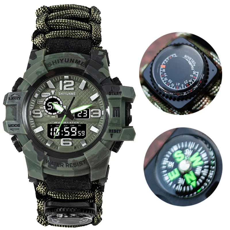 Extreme Explorer Tactical Survival Watch - tactical survival watch Readi Gear