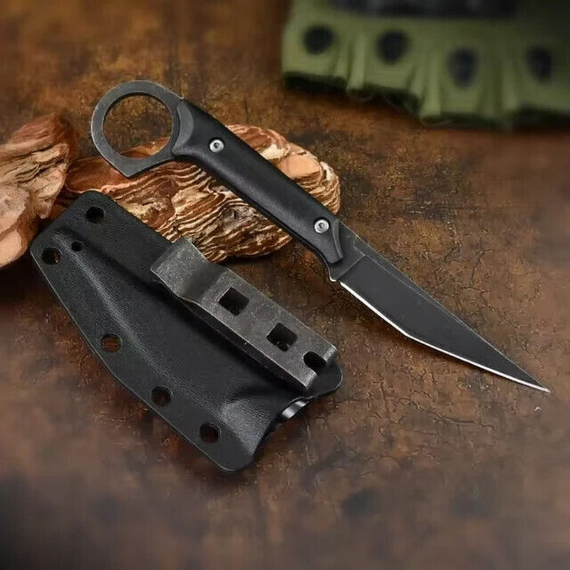 StealthEdge Tanto Neck Knife - Compact Tactical Self-Defense Blade - Neck Knife Readi Gear