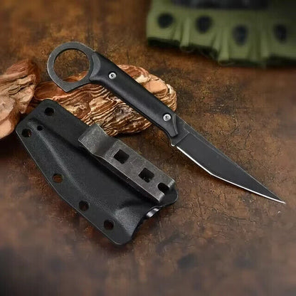StealthEdge Tanto Neck Knife - Compact Tactical Self-Defense Blade - Neck Knife Readi Gear
