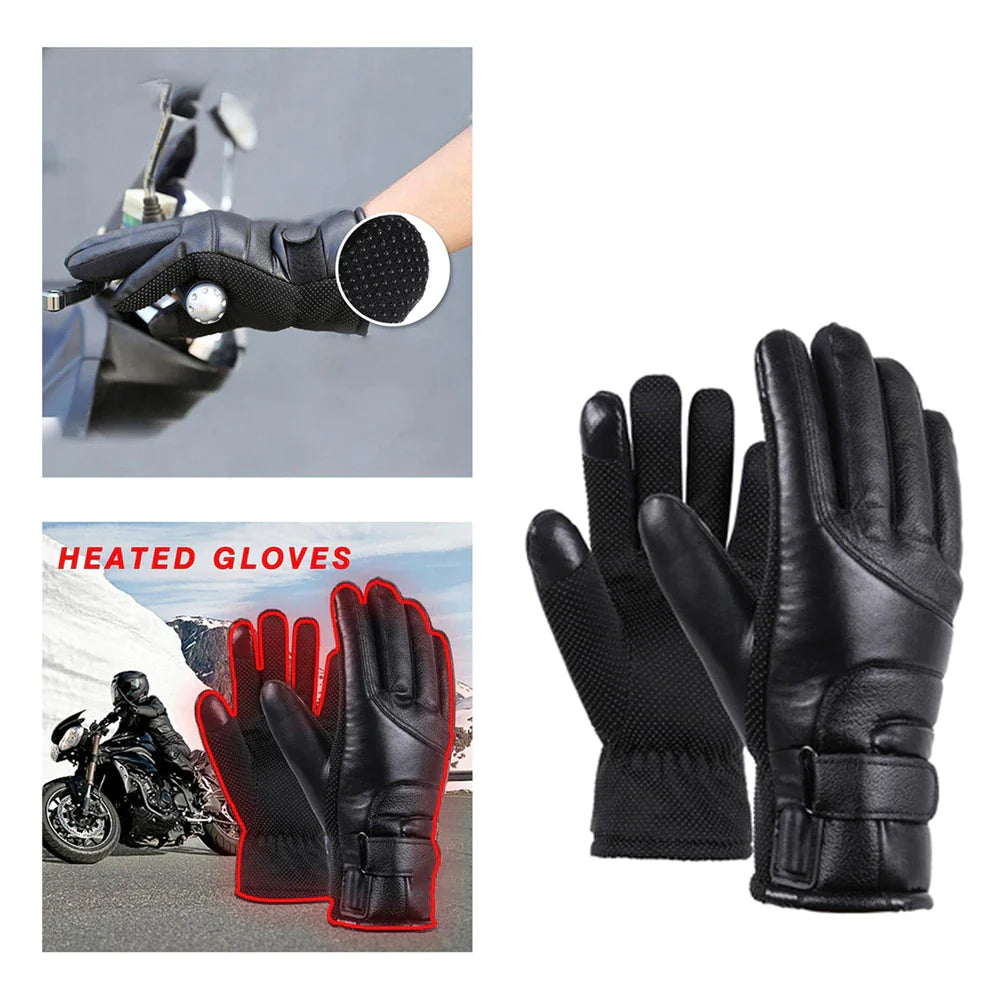 Winter USB Heated Gloves - Thermal, Waterproof, Touchscreen Hand Warmers - USB Winter Gloves Readi Gear
