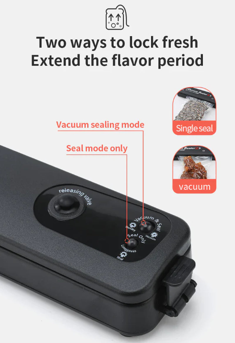 Automatic Vacuum Sealer Machine - Keep Food Fresh Up to 3 Years - food vacuum sealer Readi Gear