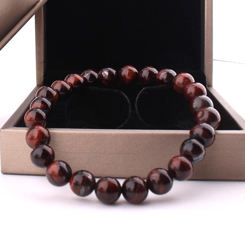 Red Tiger Eye Anti-Fatigue Gemstone Bracelet - Red Tiger Eye Anti-Fatigue Gemstone Bracelet Success Readi Gear