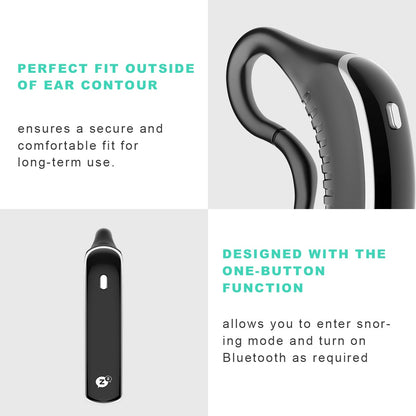 SnoreEase Bluetooth Sleep Aid - Anti-Snoring Earset & Sleep Analyzer - anti-snoring device Readi Gear